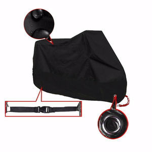Heavy Duty <b>Waterproof</b> Motorcycle Cover XL Size Polyester for Winter <b>Outdoor</b> <b>Storage</b> Snow Rain Protection Packed in Bag - Product Image 1