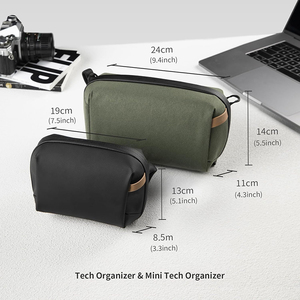 Organizador de Tecnología para Viajes, Bolsa Impermeable para Dispositivos Electrónicos, Estuche de Transporte para Accesorios Electrónicos, Bolsa Organizadora - Product Image 6