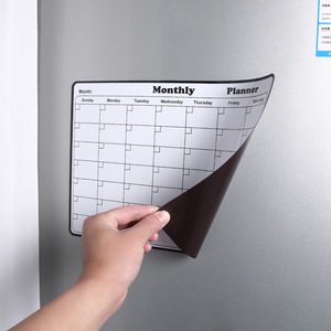 Bloc-notes adhésif personnalisé pour planificateur, bloc-notes pour enfants, <span class=keywords><strong>liste</strong></span> de choses à faire magnétique pour <span class=keywords><strong>le</strong></span> réfrigérateur, aimant pour réfrigérateur, autocollant magnétique avec marqueurs - Product Image 1