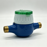 Best-Selling Factrry Price R315 DN15 Digital Brass Horizontal Volumetric Cold Water Meter IP68 Factory Price OEM Customizable