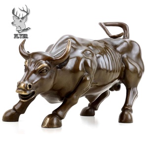 Statua di toro in bronzo <span class=keywords><strong>da</strong></span> <span class=keywords><strong>giardino</strong></span> all'aperto con immagine a grandezza naturale - Product Image 5