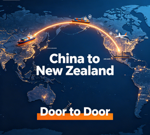 International express delivery from China to the New Zealand, door-to-door shipping, delivery to private <b>addresses</b> available. - Product Image 1