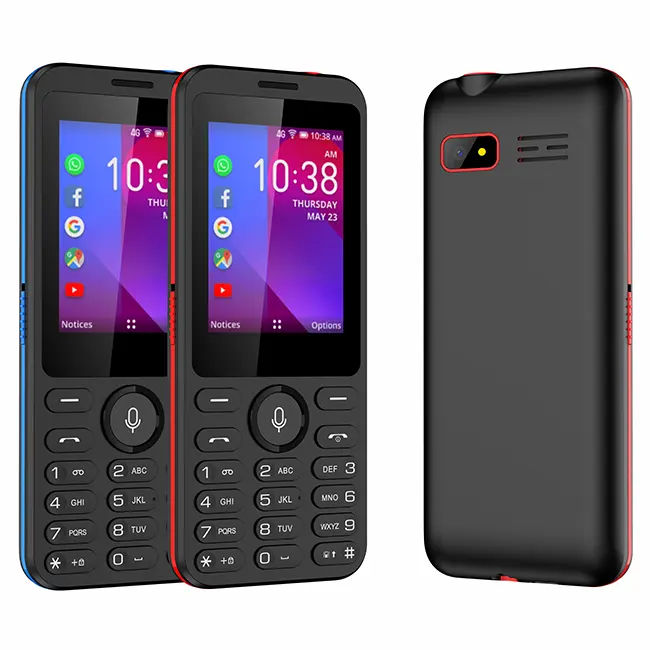 هاتف محمول F2430 من المصنع مباشرة, هاتف محمول F2430 بشاشة 2.4 بوصات يدعم تطبيق whatsApp على فيسبوك من صانعي القطع الأصلية بسعر رخيص يدعم شبكات الجيل الثالث 3G