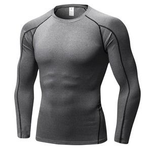 <span class=keywords><strong>Maglietta</strong></span> da uomo all'ingrosso per allenamento Fitness a compressione <span class=keywords><strong>maglietta</strong></span> <span class=keywords><strong>attillata</strong></span> da palestra sportiva sportiva Bodybuilding manica lunga <span class=keywords><strong>maglietta</strong></span> <span class=keywords><strong>nera</strong></span> da ginnastica <span class=keywords><strong>attillata</strong></span> - Product Image 5