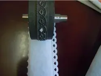 Filet à ultrasons de haute qualité et système de couture de rubans rouleau de moule semi-automatique machine à coudre de dentelle à ultrasons industrielle