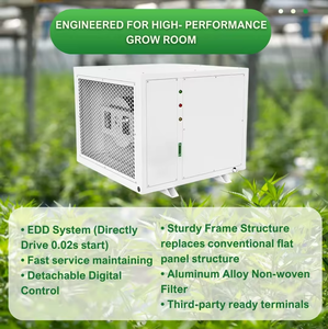 500ppd deumidificatore thương mại nhà kính phát triển phòng Máy hút ẩm phát triển Lều dehumidifeir cho nông nghiệp nhà kính - Product Image 2