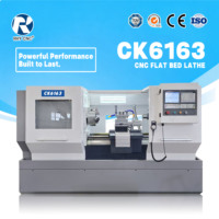 Torno CNC CK6163 con Sistema de Control GSK/Fanuc, Aprobado por CE