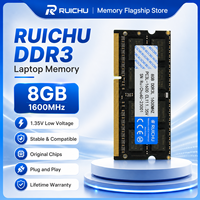 Module de mémoire RAM pour ordinateur portable RuiChu DDR3 4 Go 8 Go 1600 MHz ECC PC3-12800 240 broches SODIMM 1,35 V basse tension pour mise à niveau