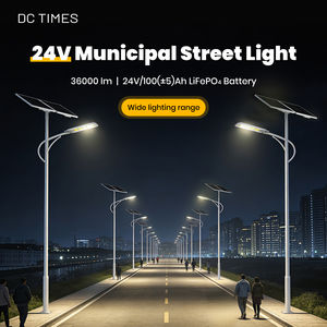 <span class=keywords><strong>Precio</strong></span> al por mayor Solar LED IP65 al aire libre impermeable 36000lm 24V 200W carretera Luz de calle municipal LiFePO4 batería 10 años - Product Image 4