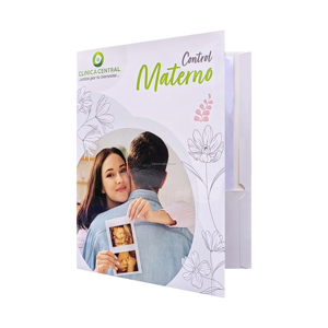 Cartelle Portadocumenti A4 Personalizzate con Logo in Rilievo <span class=keywords><strong>e</strong></span> Tasche per Documenti <span class=keywords><strong>e</strong></span> Biglietti da Visita, Cartella in Carta Premium - Product Image 5