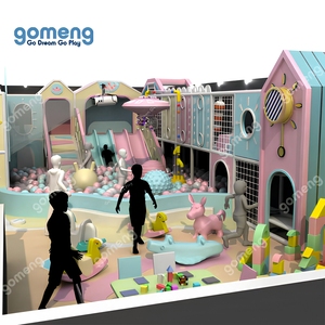 Aire de jeux souple pour filles et enfants, piscine à balles écologique, jeu de <span class=keywords><strong>cache</strong></span>-<span class=keywords><strong>cache</strong></span>, toboggan, maison de jeu, certifiée TUV, directement de l'usine - Product Image 3