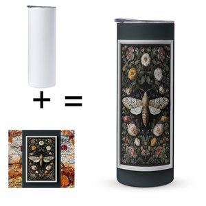 Stainless Steel Tumbler 20oz Custom Logo Design <b>Coffee</b> Thermal Cup Stainless Steel Sublimation Skinny Tumbler - Product Image 5