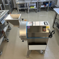 Korting Aanbieding Eenvoudig te reinigen Enkelvoudige Kop Multifunctionele Fruit- en Groentehakker Snijder Reepjes Kubus Processor Snel demonteerbaar Modulair