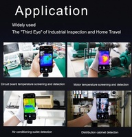Hti teléfono celular cámara térmica externa USB Android teléfono móvil OTG cámara de imagen térmica para inspección industrial y del hogar