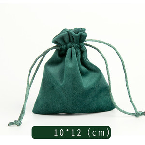 Microfiber Brocade Cotton <b>Drawstring</b> Green Necklace Circle Satin Suede Lilac Luxury Genuine Leather Microfibre Jewelry <b>Pouches</b> - Product Image 5