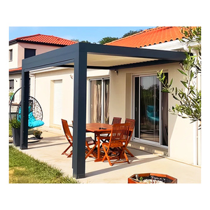 Pergola Bioclimatica Pergola Gazebo in Alluminio Archi da Giardino per Esterni Pergola in allumano - Product Image 4