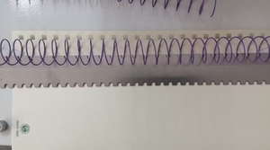 Ganghua bronzo 50mm metallo singole spirali si arrotola con Gild bobina legante filo legante anello legante <span class=keywords><strong>per</strong></span> il Menu di <span class=keywords><strong>rilegatura</strong></span> - Product Image 5