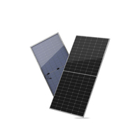 Panneaux solaires de support panneau photovoltaïque transparent bi panneaux solaires faciaux 440w 450w pour serres