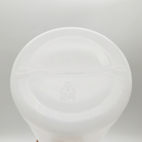 Bouteille pulvérisateur à gâchette en plastique PE cylindrique vide de 1L avec bleu et blanc