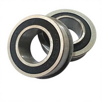 Bantalan Bola Alur Dalam F6202-2RS Inch HXHV 5/8" X 1-3/8" Berflens untuk Mesin Pemotong Rumput