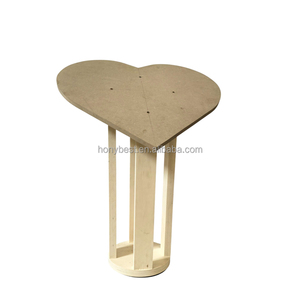 Supporto Espositivo a Forma di Cuore in <span class=keywords><strong>Legno</strong></span> Compensato, Porta Fiori in <span class=keywords><strong>Legno</strong></span> per Composizioni Floreali Fresche, Decorazione, Porta Bouquet da Matrimonio, Interni - Product Image 1
