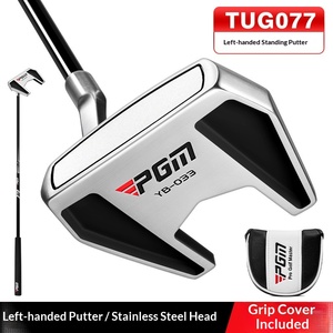 PGM TUG077 <span class=keywords><strong>Putter</strong></span> de golf stand-up pour hommes gauchers, club professionnel individuel avec récupérateur de balle, R Flex, vente directe usine - Product Image 6