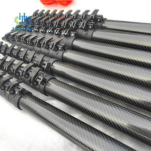 Tige d'extension en fibre de carbone personnalisée de fabrication supérieure avec pinces - Product Image 1