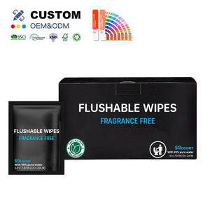 <span class=keywords><strong>Lingettes</strong></span> humides pour adultes, écologiques, sans odeur, personnalisables avec logo, <span class=keywords><strong>lavables</strong></span>, format voyage, 12x15cm, emballées individuellement - Product Image 1