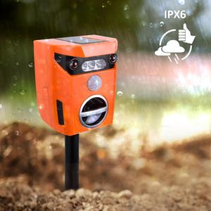 Ngoài trời IP67 không thấm nước kiểm soát dịch hại cảm biến thông minh Pest <span class=keywords><strong>Repeller</strong></span> scarecrow năng lượng mặt trời <span class=keywords><strong>Powered</strong></span> động vật Repellent - Product Image 3