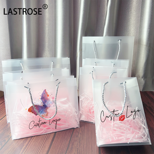 Bolsa transparente para cosméticos, bolsa impermeable de PVC, compras esmeriladas, regalo de playa PP con mano - Product Image 1