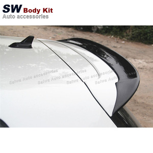 Becquet arrière en Fiber de carbone de Style R pour Volkswagen <span class=keywords><strong>Golf</strong></span> 6 MK6 <span class=keywords><strong>GTI</strong></span> 2010-2013 FRP becquet de coffre arrière Guide lèvre aile lèvre aile aile arrière - Product Image 6