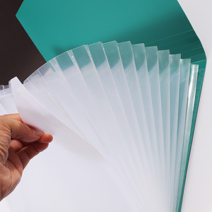 Foska insegnante fornisce leggero carta ricevuta organizzatore colorato robusto materiale PP 13 cartelle Pocket per documenti - Product Image 6