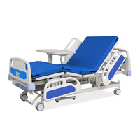 High Quality R&D Manual Nursing 5 Functions Electric Stryker Hospital Bed CE Certified 260kg Capacity 5-Year Warranty