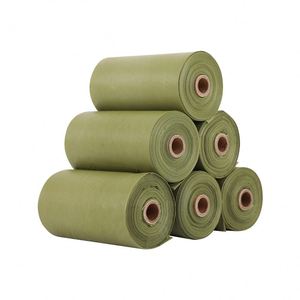 Sacs à déjections canines biodégradables et compostables 100% amidon de maïs, respectueux de l'environnement, avec un fort contrôle des odeurs pour les propriétaires de chats - Product Image 4