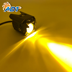 ไฟมอเตอร์ไซค์ LED ADT แบบโปรเจคเตอร์เลนส์คู่ ไฟสูง-ต่ำ ไฟ LED มอเตอร์ไซค์สองสี - Product Image 1