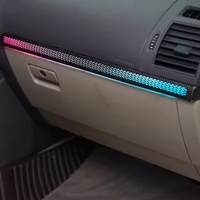 Pour 2011-2021 Toyota Prado Kit d'éclairage ambiant contrôlé par application de haute qualité accessoires d'intérieur de voiture colorés
