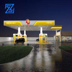 Letreros LED Publicitarios de Alta Calidad para Gasolineras, Letreros Acrílicos Tipo Torre, Diseño de Logotipo para Gasolineras - Product Image 1