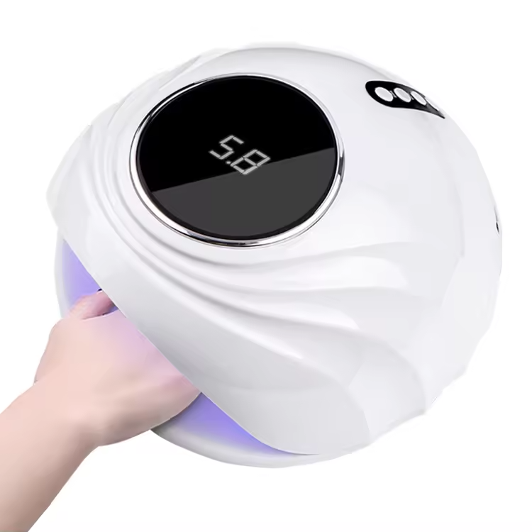 Nail Dryer 42 LED UV Nail Lamp Quick Infrared Sensor LCD Digital Display Curing-Light Polish Gel Dryer Fan Cooling System B5