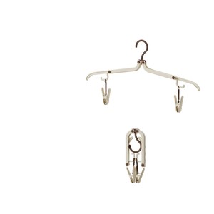 Portable Anti-Slip Folding Outdoor Wardrobe <strong>Hanger</strong> Mark-Free Travel Hanging Clothes Socks Business Students Durable Injection - Product Image 5