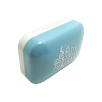 Savon carré personnalisé boîte en métal boîte cadeau savon boîte en fer pour l'emballage
