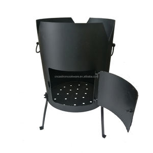 Venta al por mayor Gran <span class=keywords><strong>caldero</strong></span> ruso 15L <span class=keywords><strong>hierro</strong></span> fundido Kazan olla uzbeko ruso <span class=keywords><strong>hierro</strong></span> fundido Kazan olla con tapa - Product Image 5