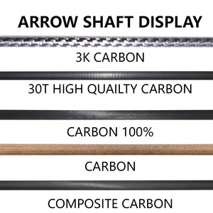 Nuovo prodotto ricurvo tiro con l'arco colonna vertebrale 1000 tiro albero freccia all'aperto - Product Image 5