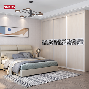 Armario de madera contrachapada, diseño <span class=keywords><strong>barato</strong></span> con puerta deslizante - Product Image 4