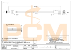 Cable de Datos Automotriz Blindado de 1 m, USB a HSD, Conector Macho de 4 Pines con Código Z para Cámara de Vehículo, Sistema de Infoentretenimiento, Transmisión de Datos - Product Image 2