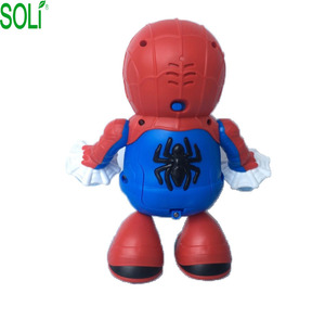 Música de baile Spiderman Marvel eléctrico <span class=keywords><strong>Web</strong></span> celebridad mismo juguetes para niños juguetes de plástico - Product Image 3