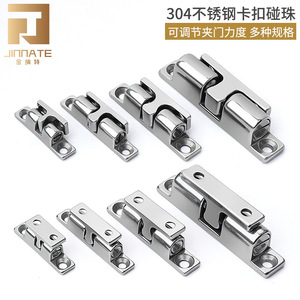 304 Stainless Steel Ball Spring Latch Cabinet Door Catch Concealed Wardrobe Door Lock Minimalist Design Durable - Product Image 3