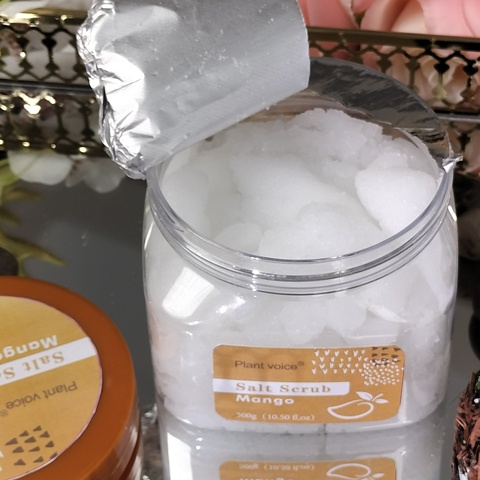 CALFLYN Wholesale Body Care Scrub mango Exfoliating Himalayan Sea Salt Bath Salt Scrub