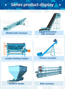 Yeni anti-korozyon ve kolay temiz taşınabilir kauçuk bant konveyör bileşik gübre üretim hattı için yüksek verimlilik ile - Product Image 6