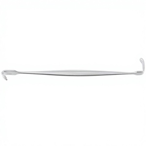 เครื่องมือผ่าตัดหน้าผากและนิ้วมือแบบสองด้าน ยี่ห้อ Senn Retractor ขนาด 6-1/4 นิ้ว (15.8 ซม.) ทำจากสแตนเลสสตีล สำหรับศัลยกรรมตกแต่ง โดย Vaslcare - Product Image 1