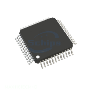 BOM IC In Stock MAX1181ECM+D 48 TQFP Exposed Pad Data Acquisition Electronics Component - Product Image 1